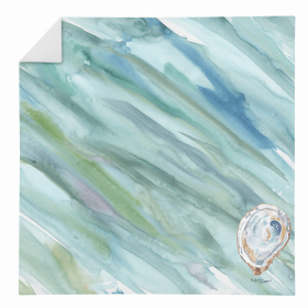 Oyster #2 on Blue Napkin