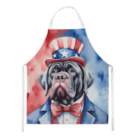 Neapolitan Mastiff Patriotic American Apron
