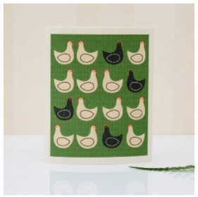 Chickens Swedish Dishcloths