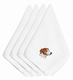 Dog Breed/Embroidered Napkins (Color: Jack Russell Terrier, size: 20 x 20)